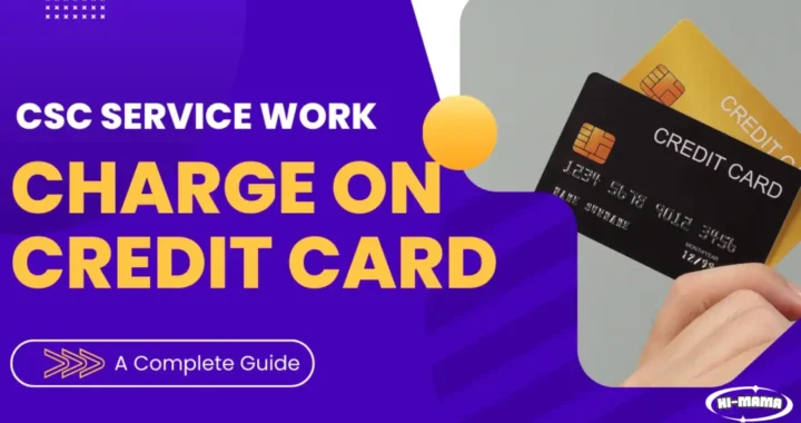 Understanding the CSC Service Work Charges on Credit Card