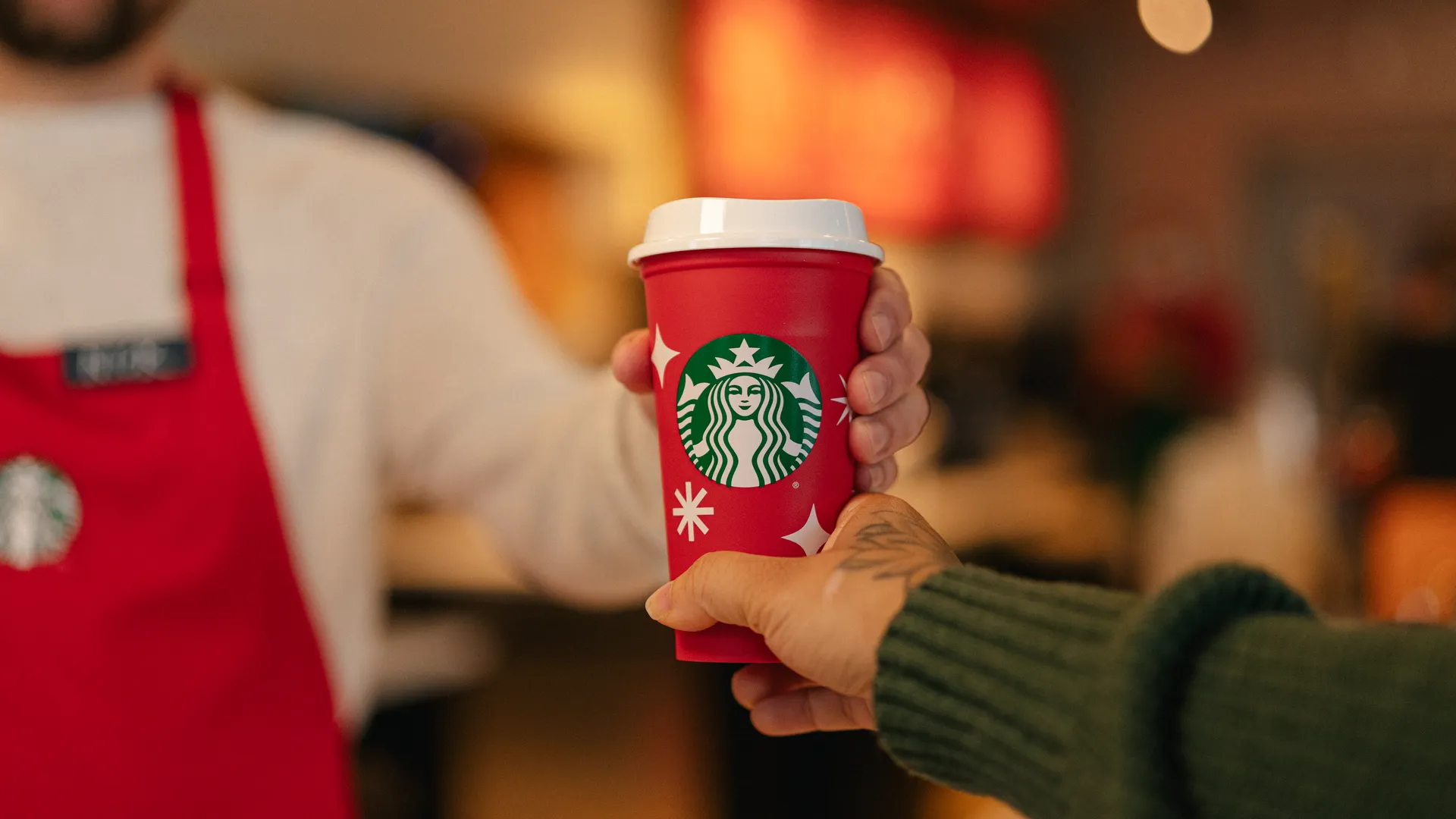 Starbucks Red Reusable Cup