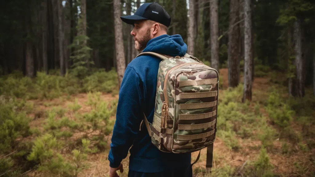 ASMN Tactical Digital Camo Travel Backpack