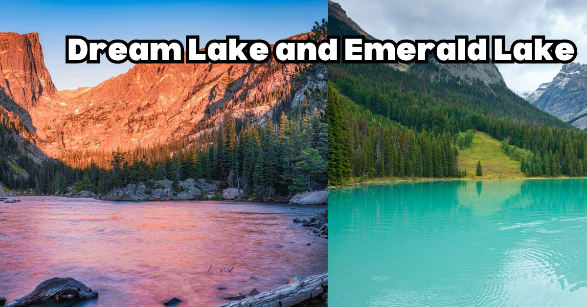 Dream Lake and Emerald Lake