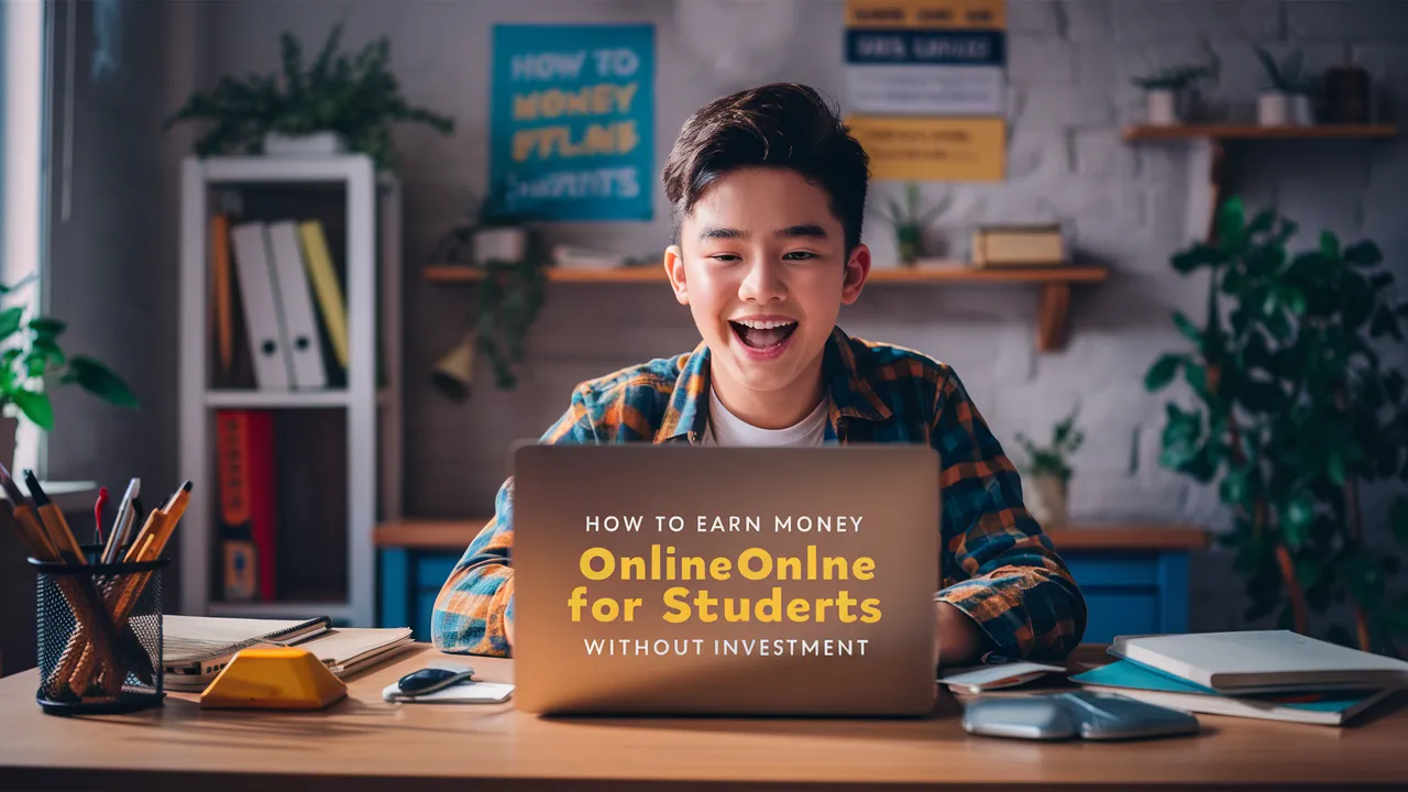 How to Earn Money Online For Students Without Investment
