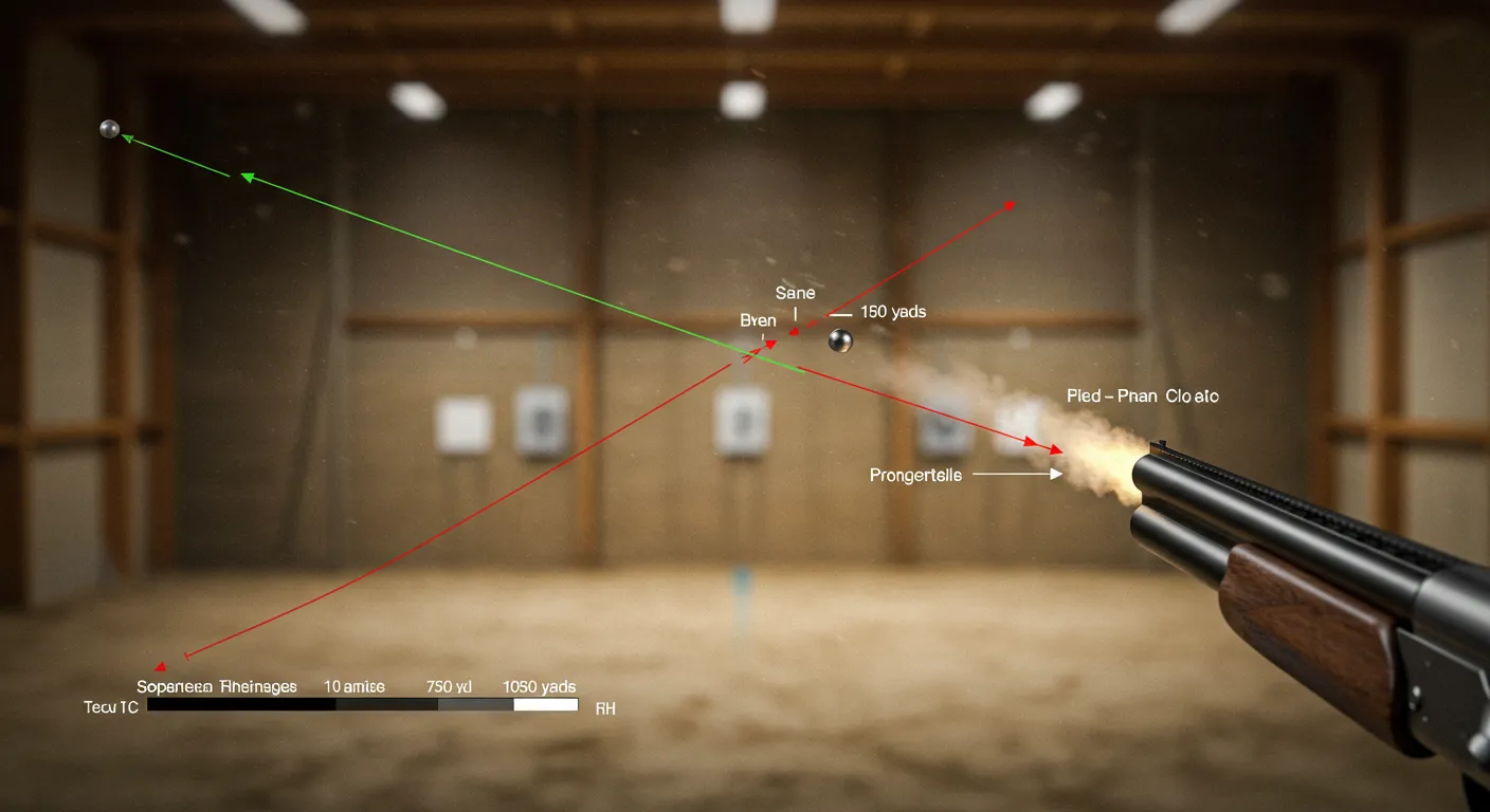 how many yards can small shot travel