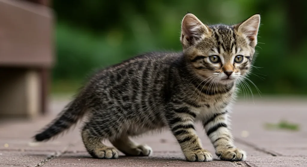 when do kittens start walking