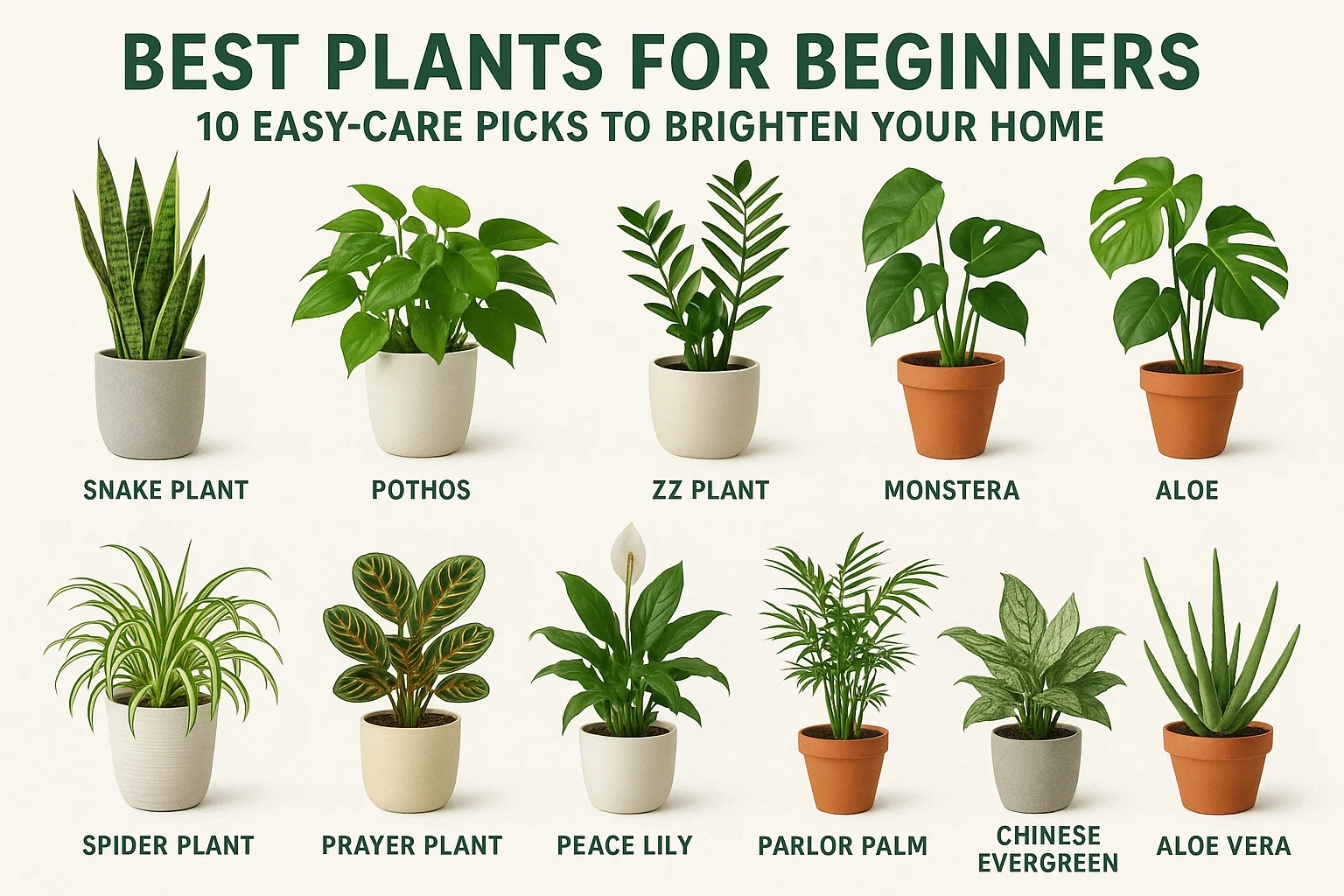 best plants for beginners