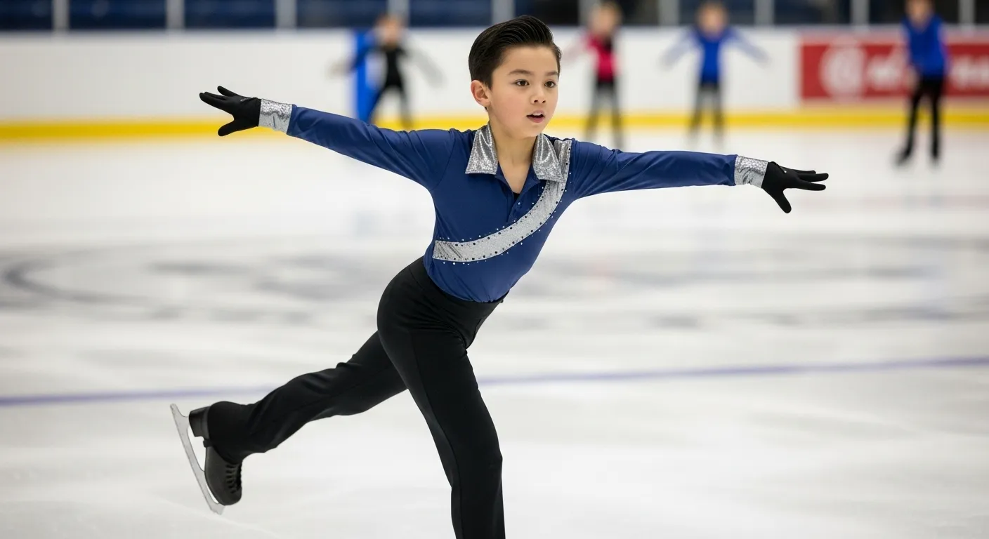 why does ksayim hsiung want to be an ice skater