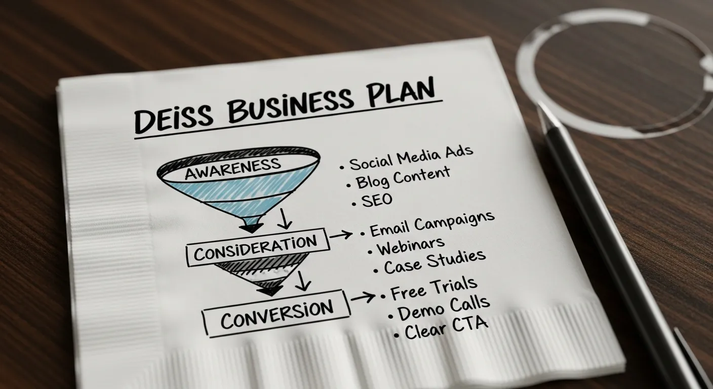 ryan deiss business plan on a napkin