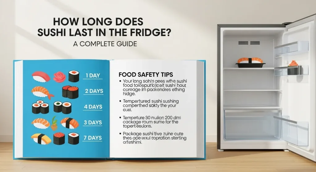 how long does sushi last in the fridge