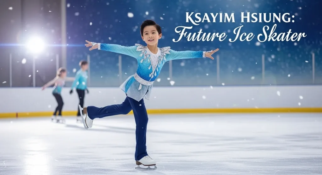 why does ksayim hsiung want to be an ice skater
