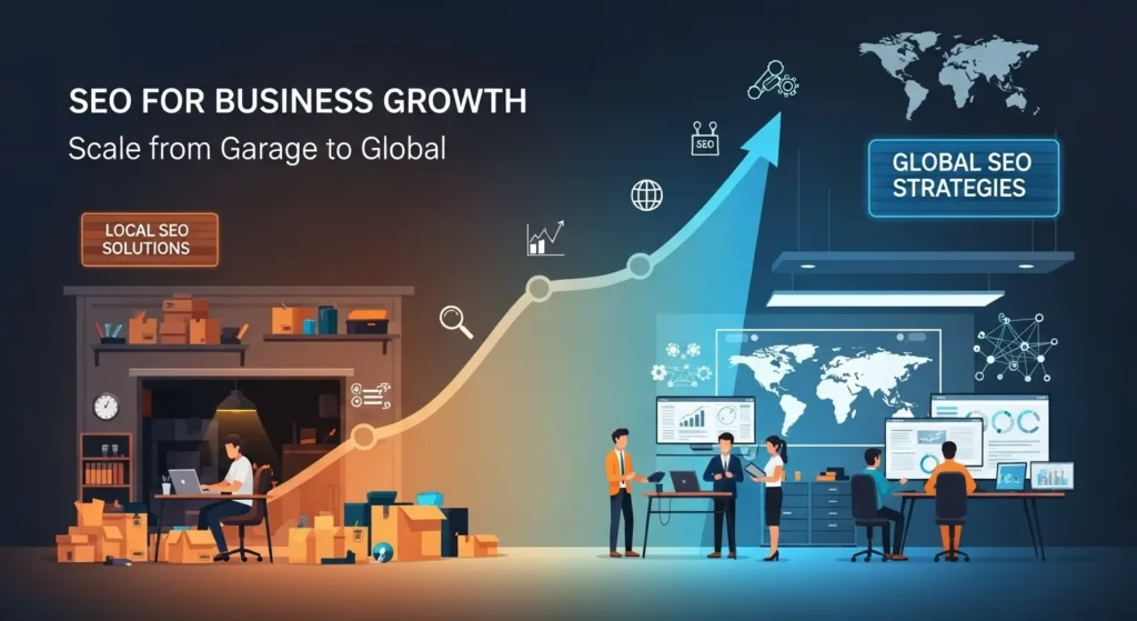 seo for business growth from garage2global