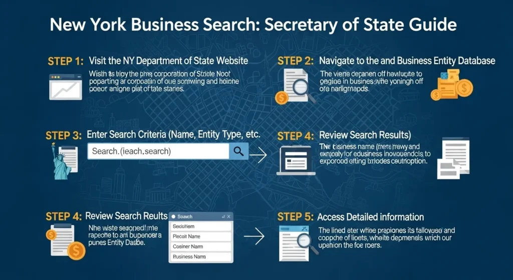 new york business search secretary of state