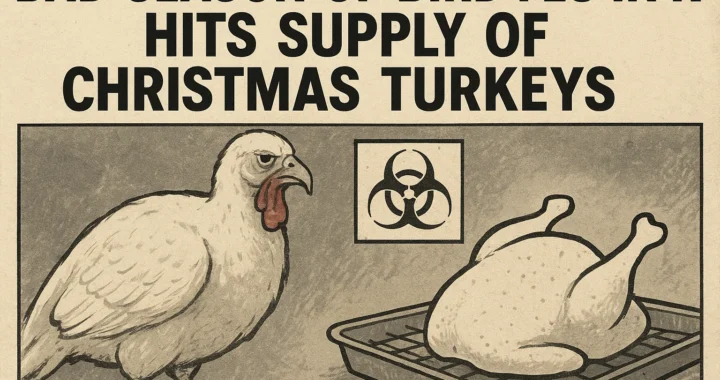 Bird Flu Surge in the UK: Shortage of Christmas Turkey Supply