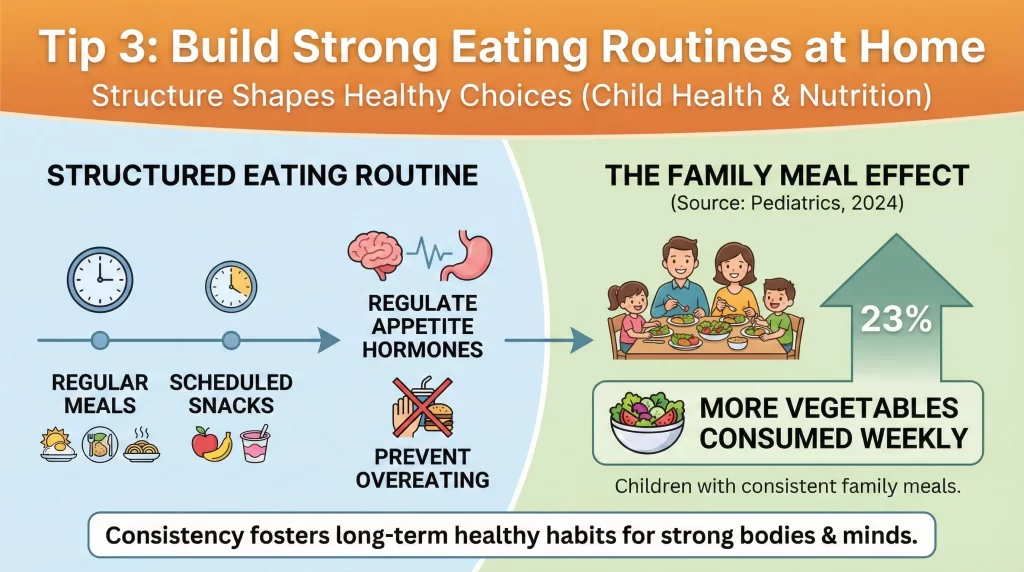 Build Strong Eating Routines at Home