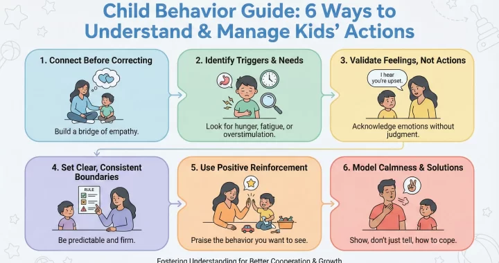 Child Behavior Guide: 6 Ways to Understand & Manage Kids’ Actions
