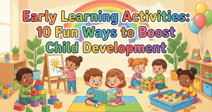 Early Learning Activities: 10 Fun Ways to Boost Child Development