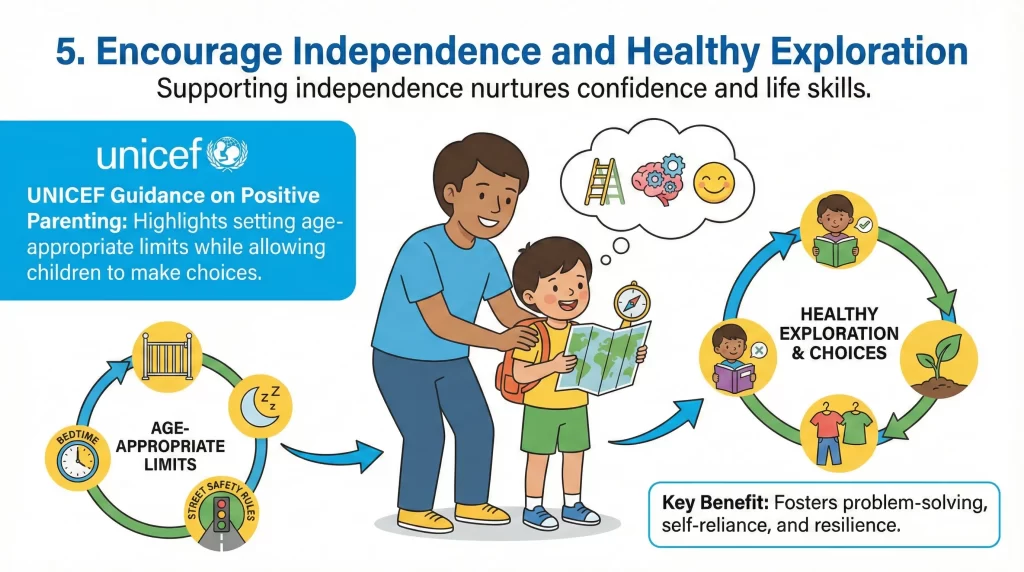 Encourage Independence and Healthy Exploration