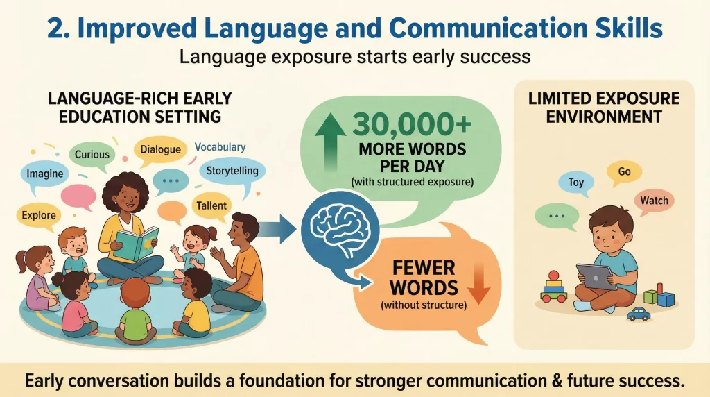 Improved Language and Communication Skills