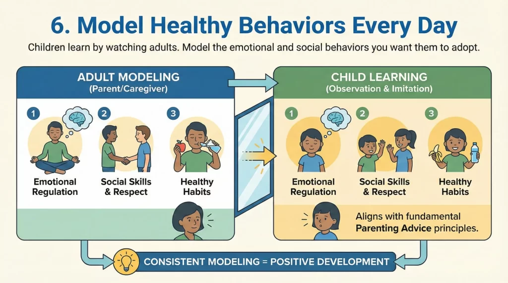 Model Healthy Behaviors Every Day