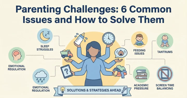 Parenting Challenges: 6 Common Issues and How to Solve Them