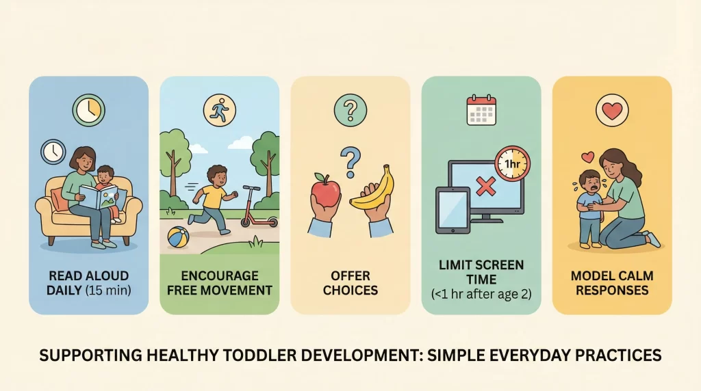 Practical Tips to Support Healthy Development