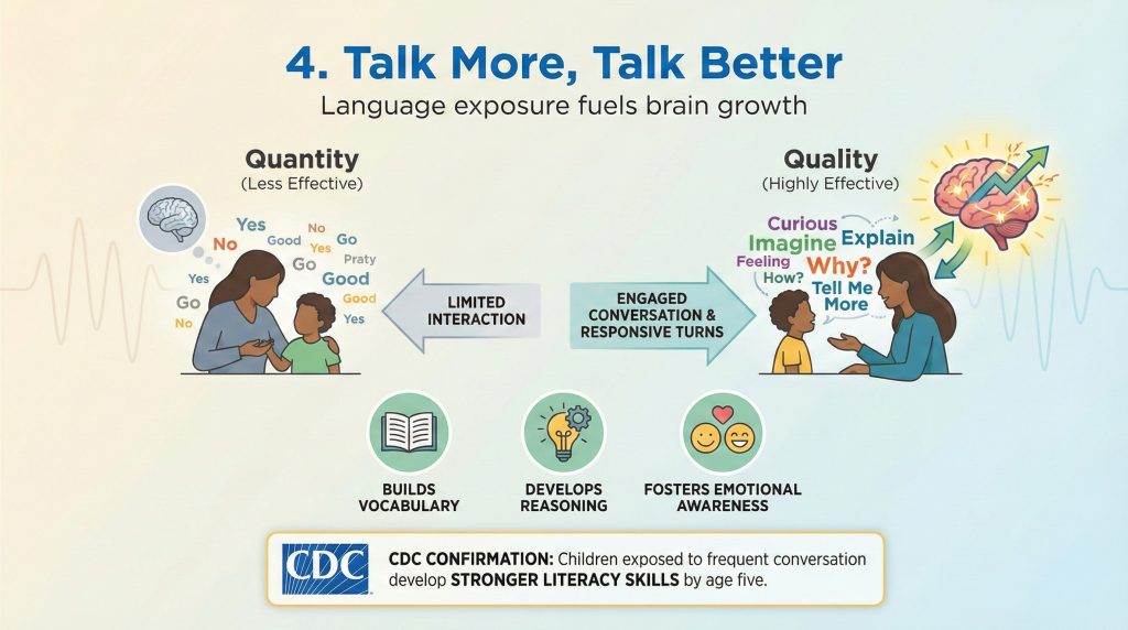 Talk More, Talk Better