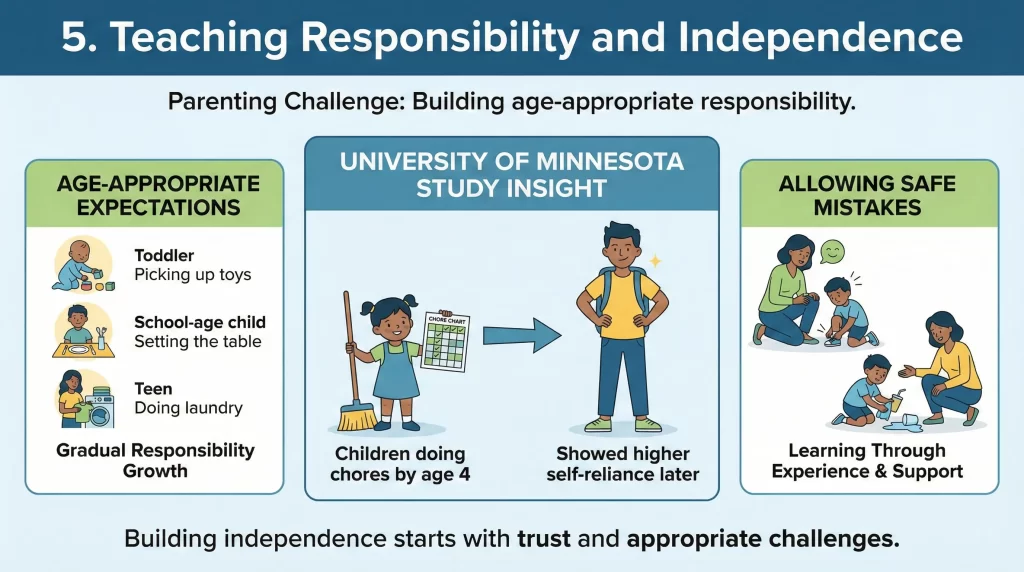 Teaching Responsibility and Independence