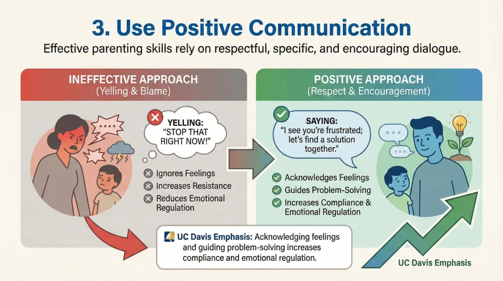 Use Positive Communication