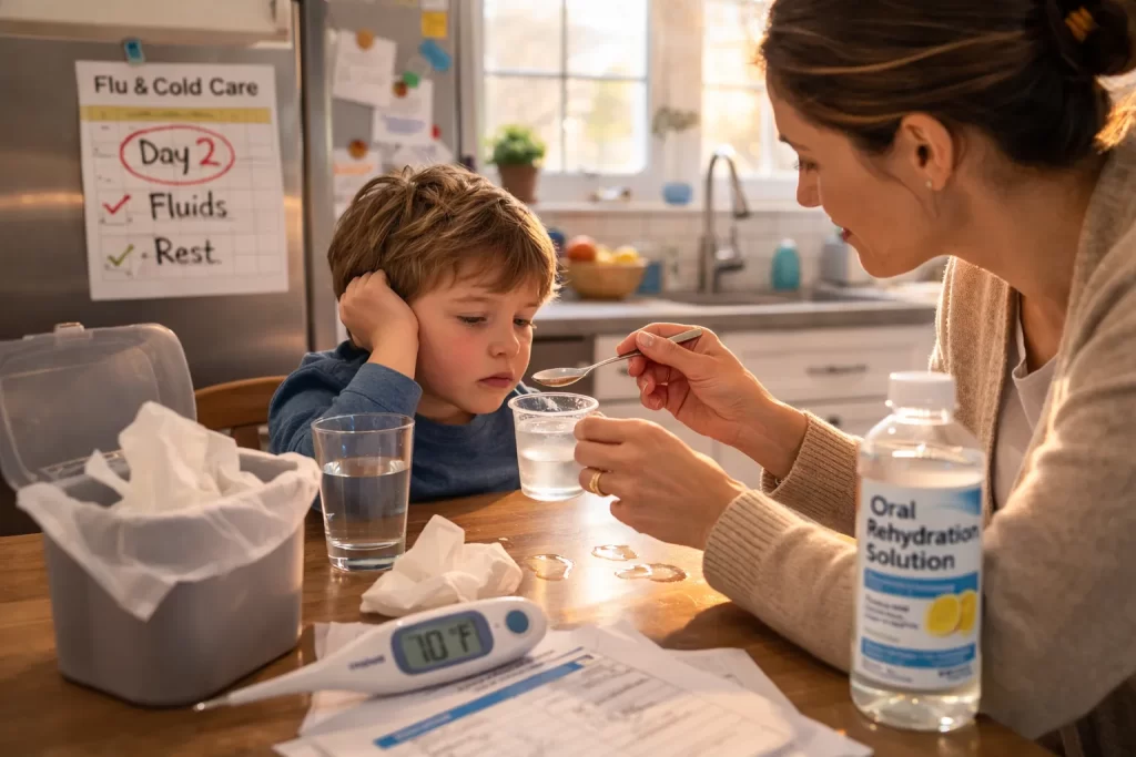 Monitor Stomach Viruses and Dehydration