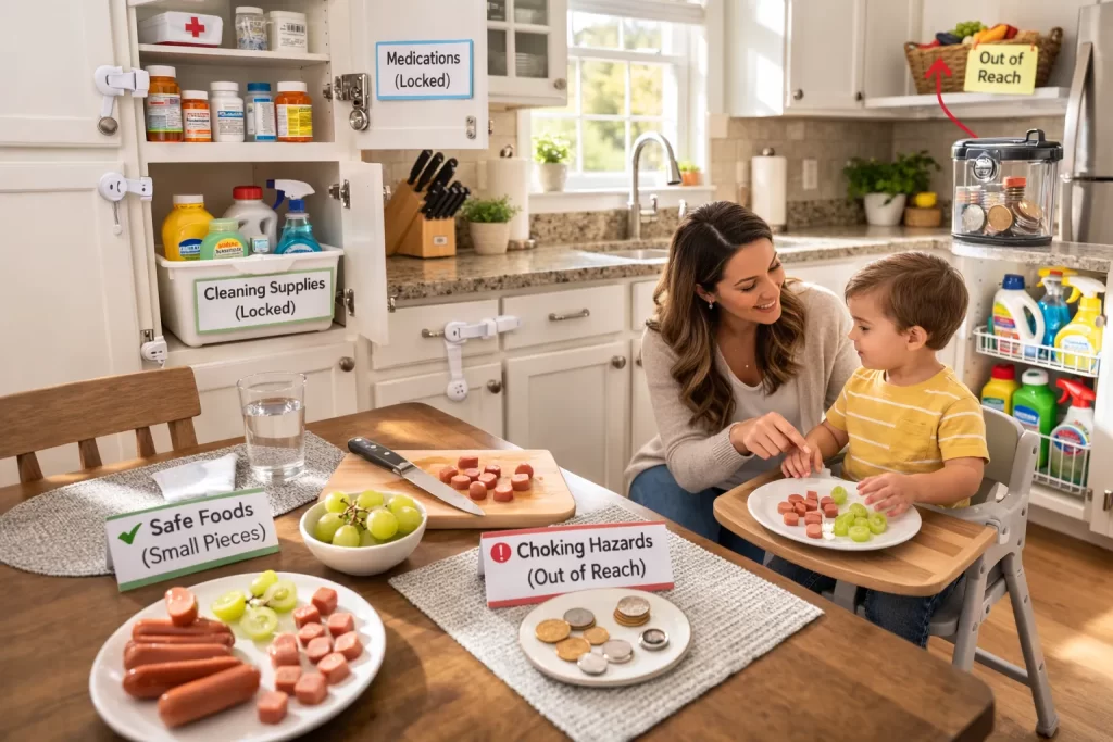 Prevent Poisoning and Choking