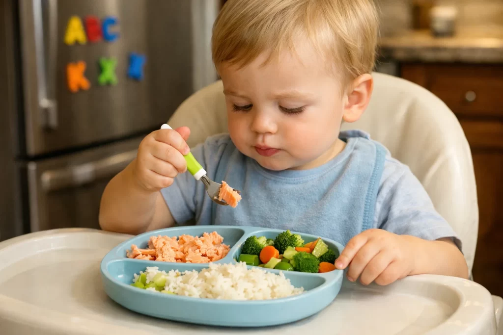 Salmon Omega-3 for Brain Growth