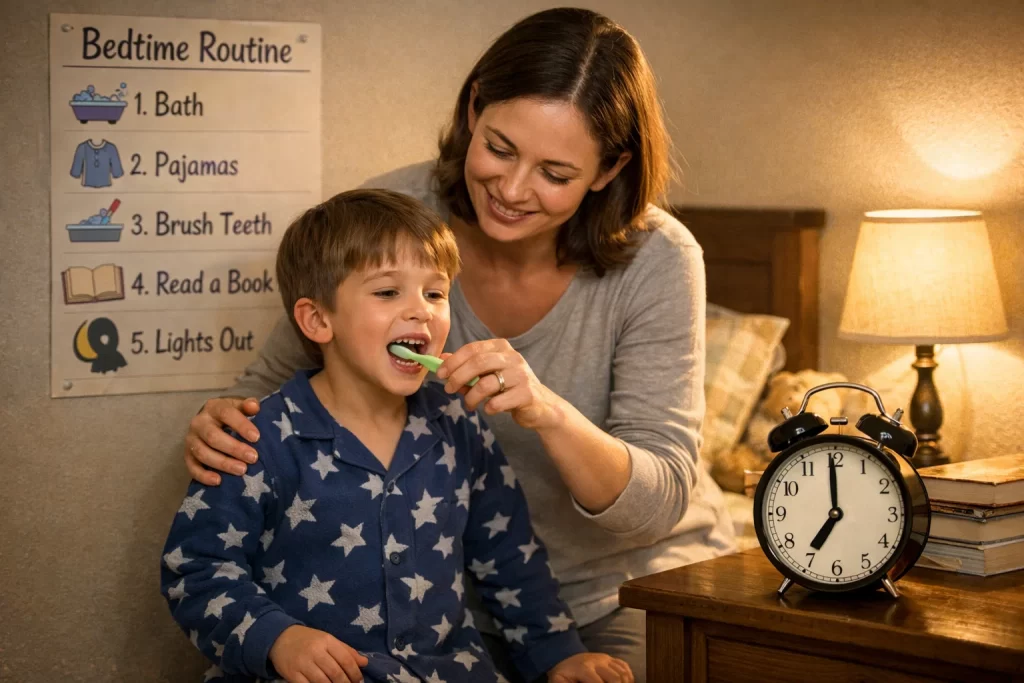 Set a Fixed Bedtime and Wake Time