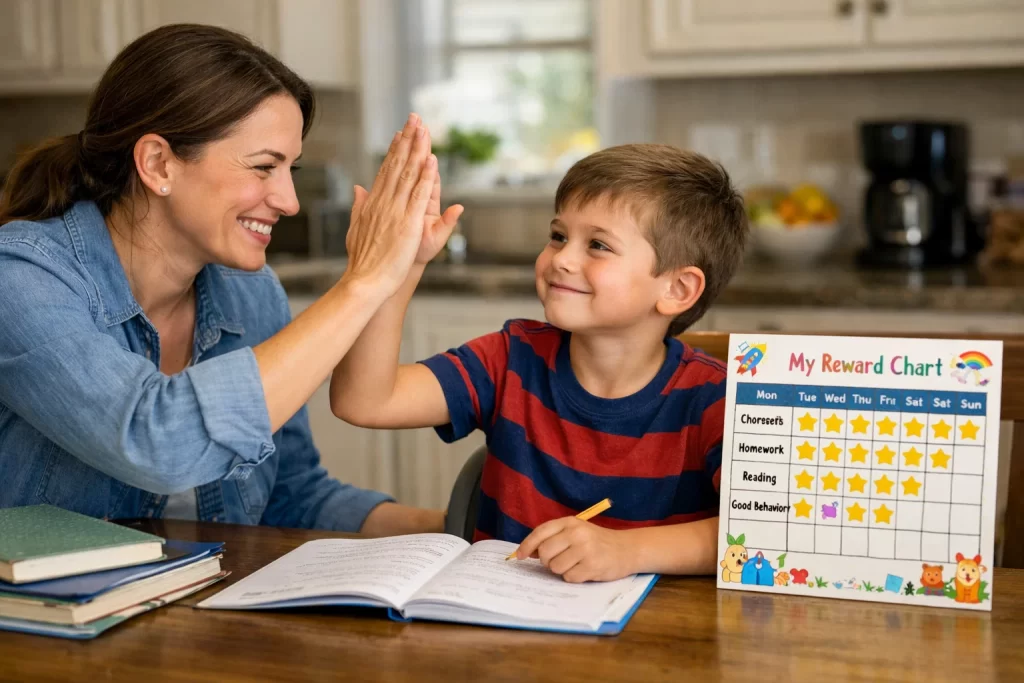 Use Positive Reinforcement Daily