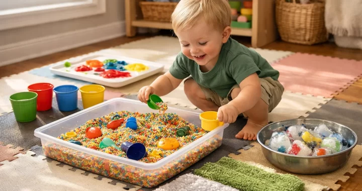 06 Simple Sensory Play Activities for Toddlers Indoors