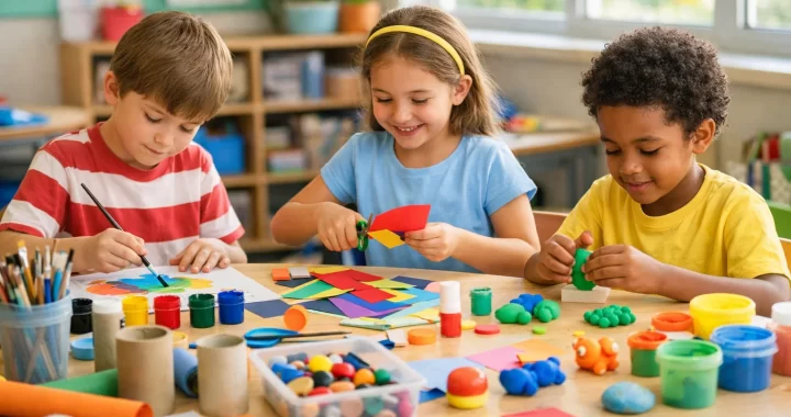 Creative Activities for Children: 5 Fun Art & Craft Ideas to Boost Imagination