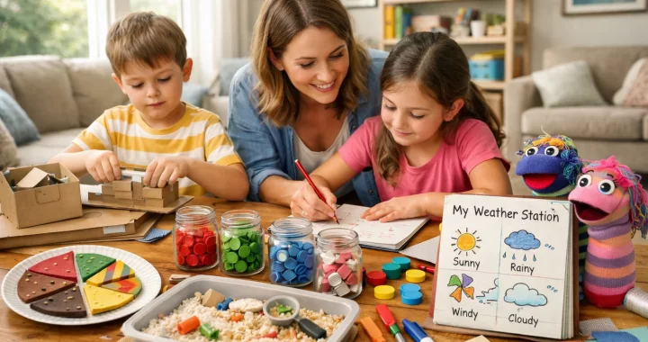 DIY Learning Activities: 6 Creative Projects Using Household Items